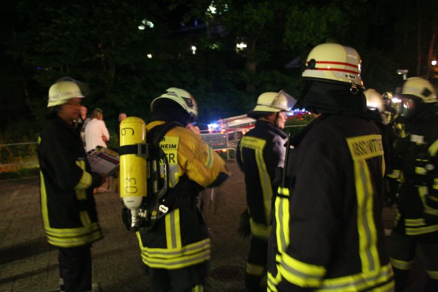 Brandeinsatz Osterbergklinik 09.06.2012