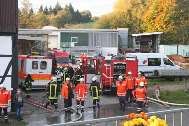 Brandeinsatz Altgandersheim 18.10.2014