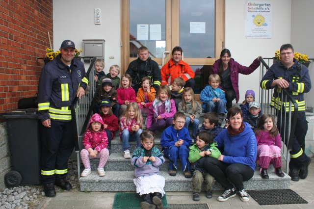 Brandschutzerziehung in Wolperode vom 24.03.2013