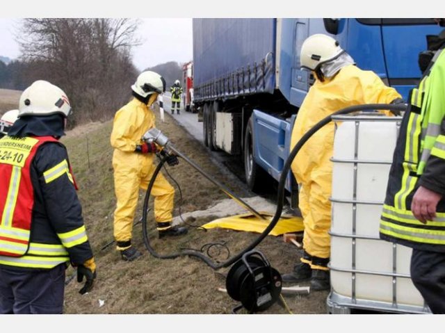 LKW Uunfall BAB7 vom 20.03.2013