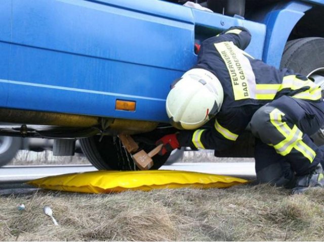 LKW Uunfall BAB7 vom 20.03.2013