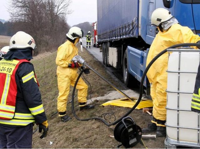 LKW Uunfall BAB7 vom 20.03.2013