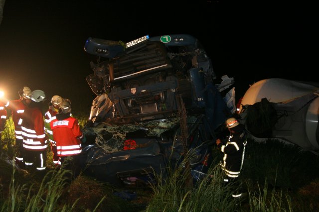 LKW Unfall B248 vom 22.05.2014