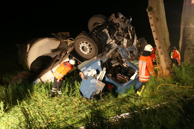 LKW Unfall B248 vom 22.05.2014