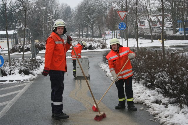 Ölspur Einsatz vom 29.03.2013