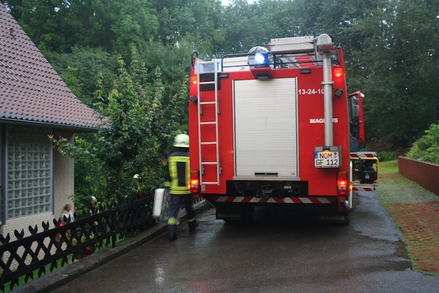 Unwetter einsatz vom 04.08.2014